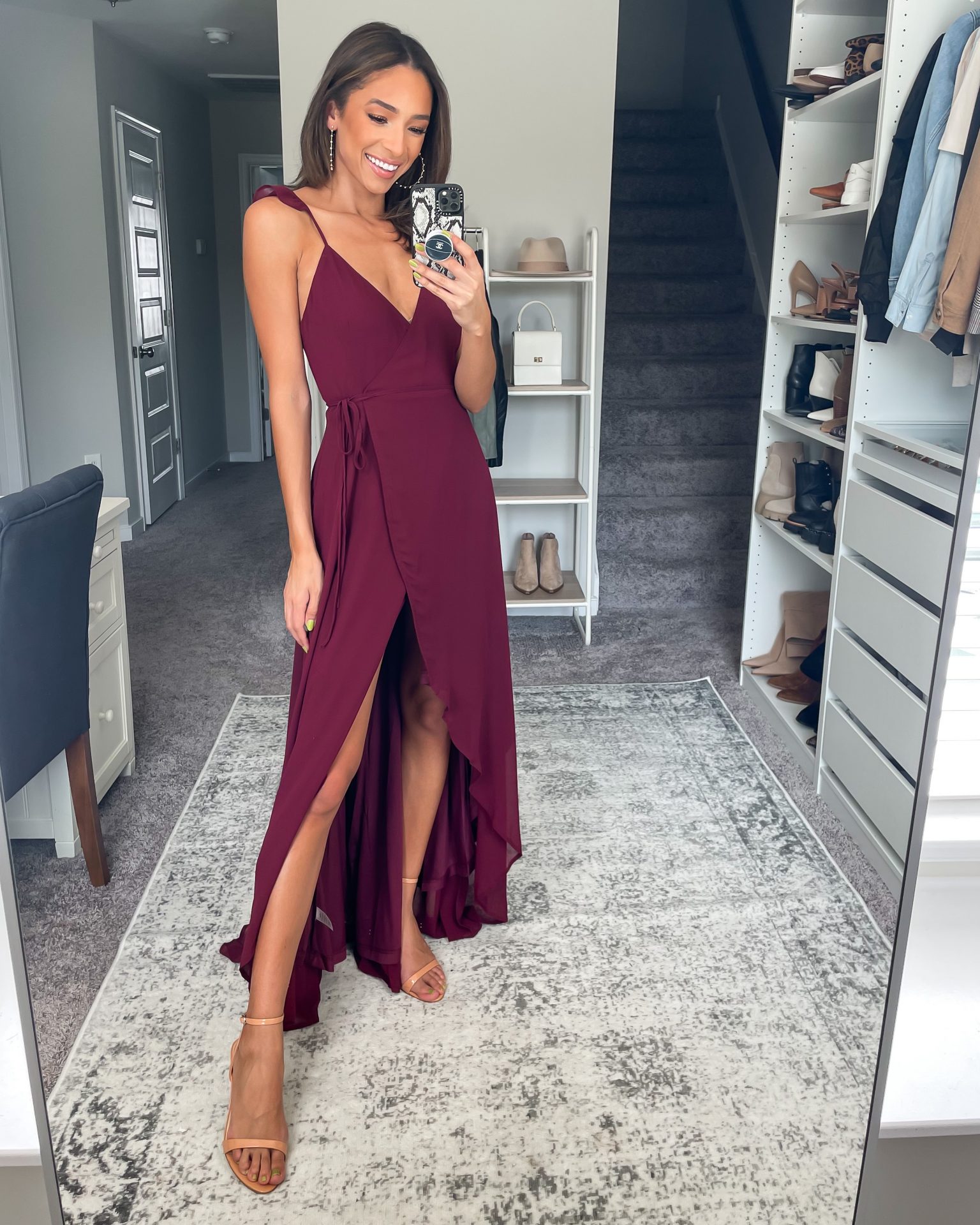 Early fall outlet wedding guest dress