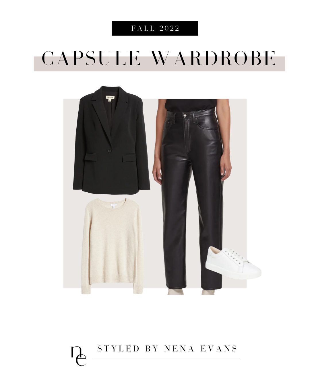 Fall Capsule Wardrobe 2021 - Nena Evans  Professional outfits women,  Business casual outfits for work, Work outfits women