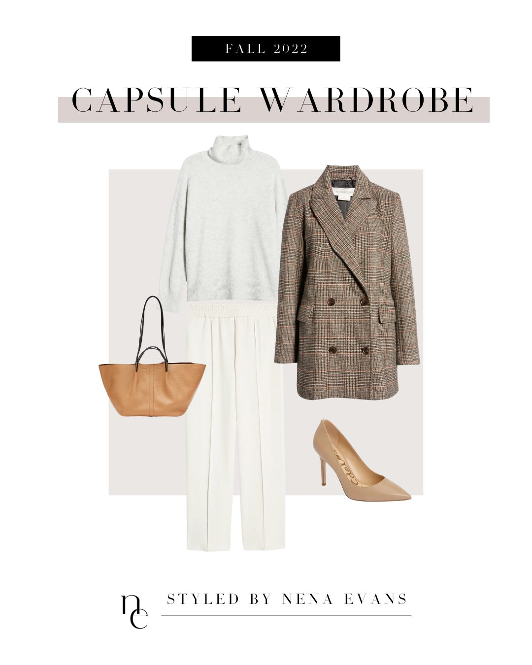 Capsule Wardrobe - How to Build a Capsule for Fall 2022 - Nena Evans
